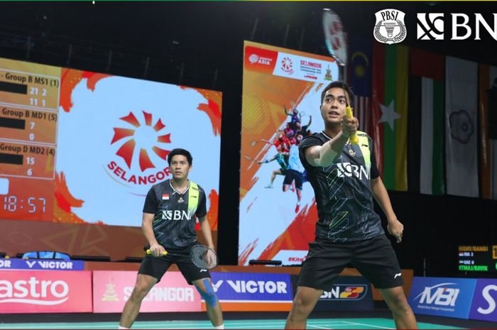 Hasil Kaohsiung Masters 2024 – Cuma Butuh 1 Poin Lagi untuk Menang, Rahmat/Yeremia Disengat Pasangan Rank 259 Taiwan