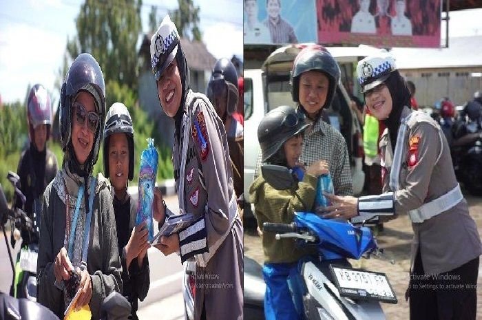 Ngapain Kabur Ketemu Razia Operasi Zebra 2024 Malah Dapat Hadiah Dibuktikan Pemotor Ini