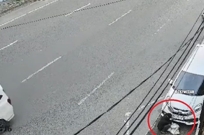 Awas Maling Pelat Nomor Berkeliaran Pelaku Terekam CCTV Lokasi Medan, Polisi Bilang Begini