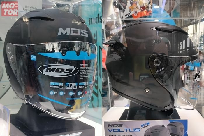 Helm Open Face MDS Voltus Fitur Kekinian Harganya Kemurahan Gak?