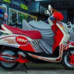 Bikin Pangling, Yamaha Grand Filano Disulap Bergaya Vintage Rally